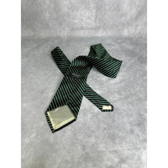 Brooks Brothers Silk Tie green and blue - Picture 4 of 4